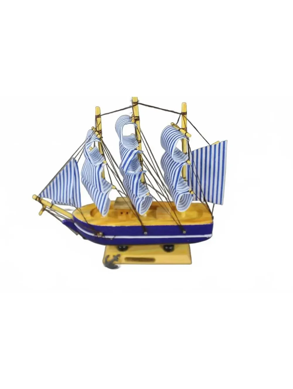 Tongsheng Wooden Sailing Craft Model Ship Nautical Decor